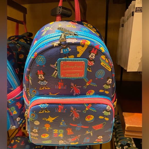 disneyworld mini backpack Disney inches deep. Disney Backpack - Black Quilted